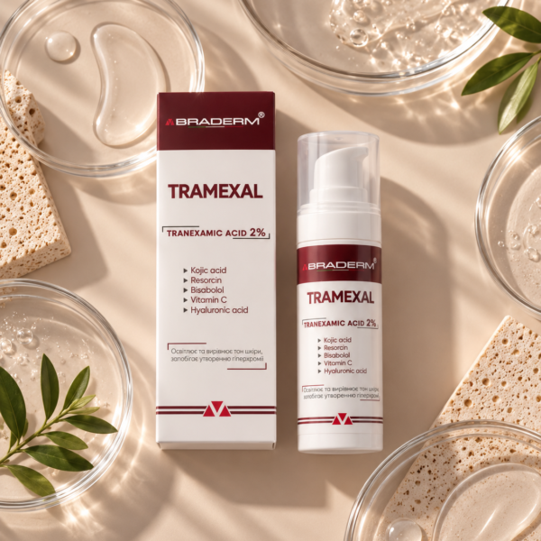 Tramexal освітлюючий крем проти пігментації