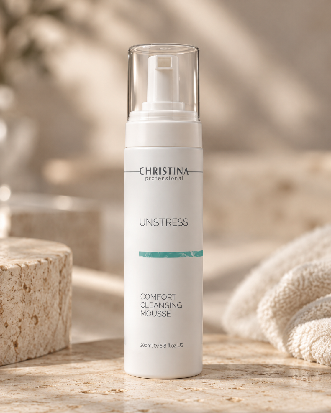 Unstress Comfort Cleansing Mousse - Очищувальний мус-комфорт