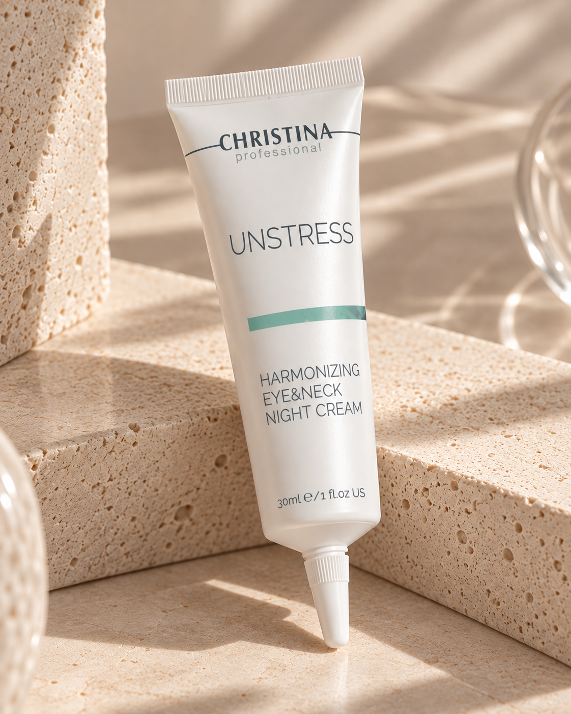 IMG_4595 Unstress Harmonizing Night Cream Eye&Neck - Нічний крем для шкіри навколо очей та шиї - Зображення 1